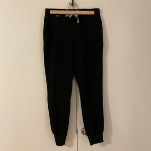 Figs Scrub Pants Zamora Joggers- Black